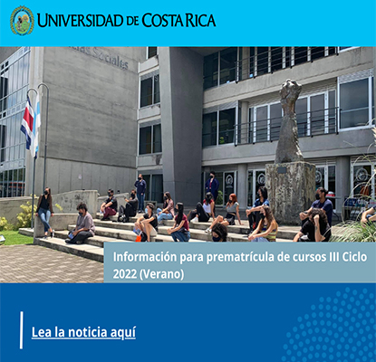 Prematrícula interna para cursos del III Ciclo 2022 (Verano)